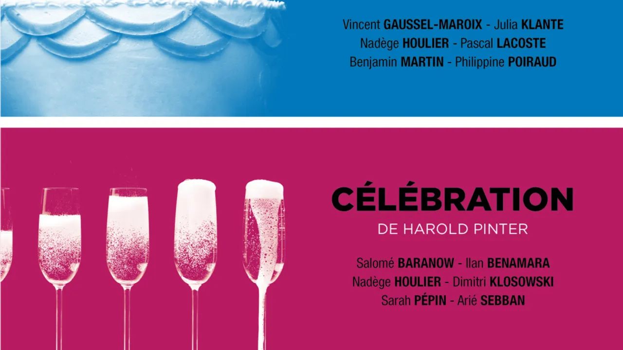« 1 TABLE POUR 6 » suivi de « CÉLÉBRATION »