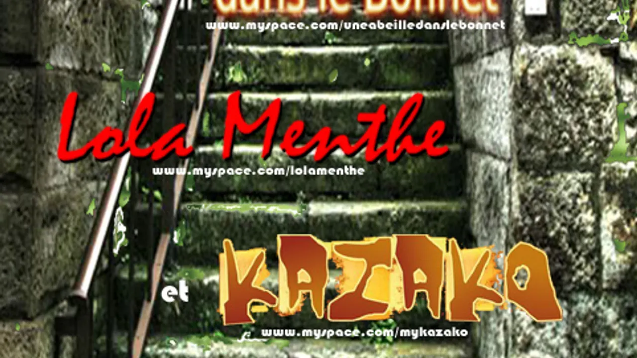 Kazako, l'Abeille et Lola Menthe en Scène Bastille