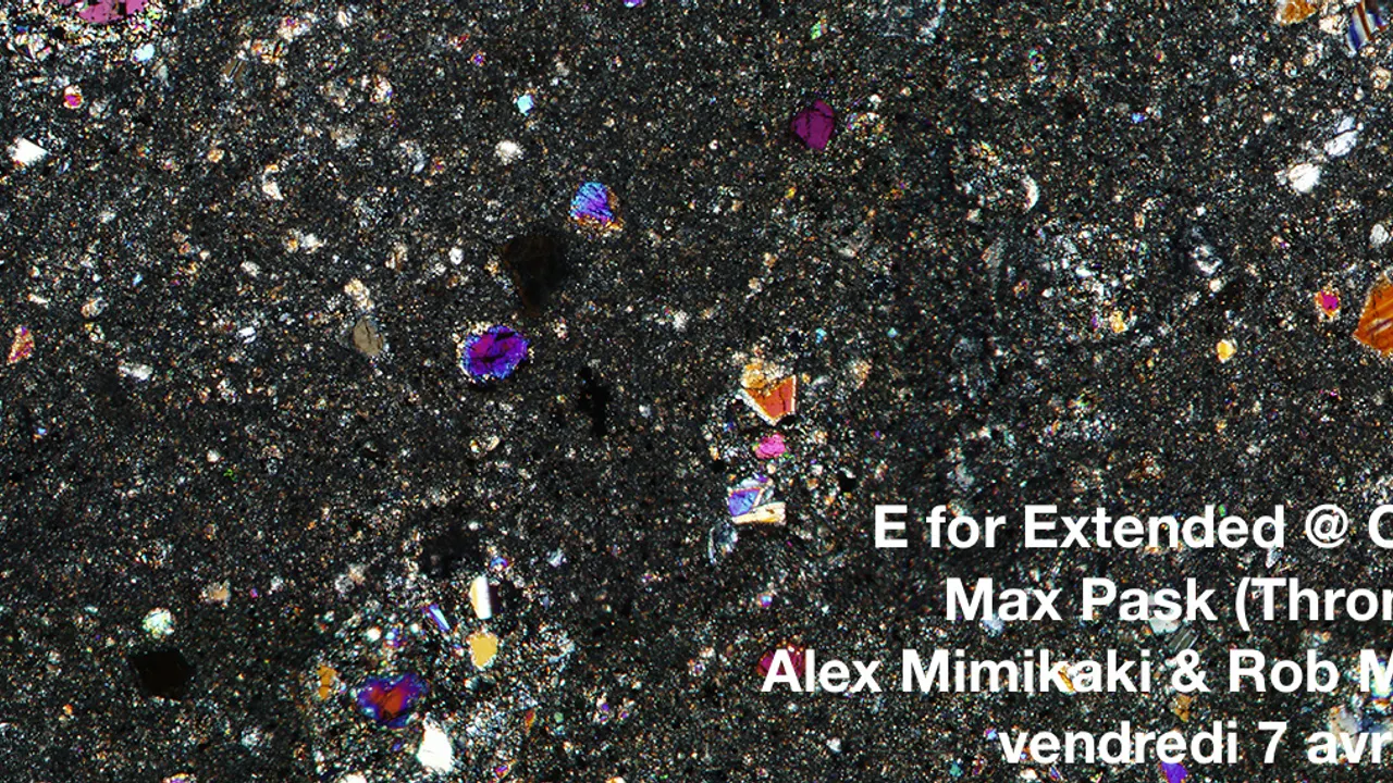 E for Extended avec Max Pask Rob Alves Alex Mimikaki