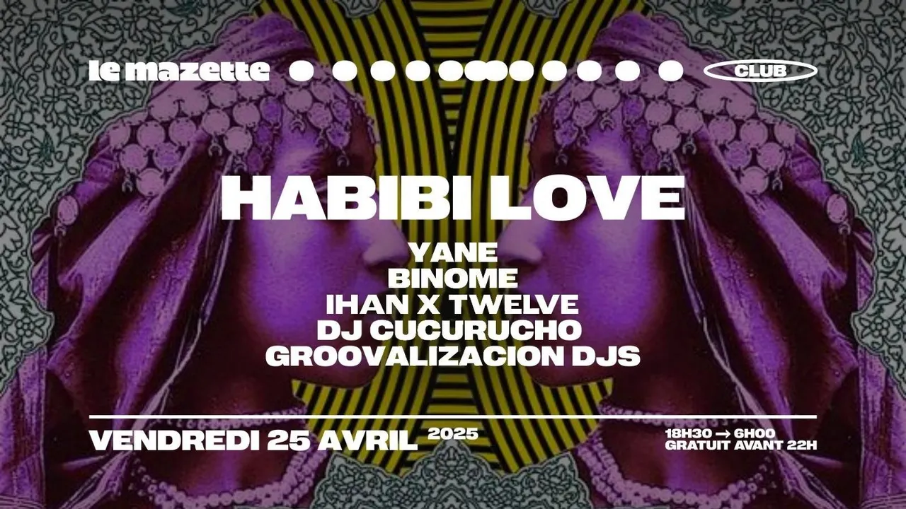 Habibi Love • Oriental vibes Party sur Seine !!