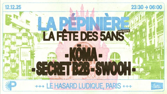 Les 5 Ans De La Pépinière