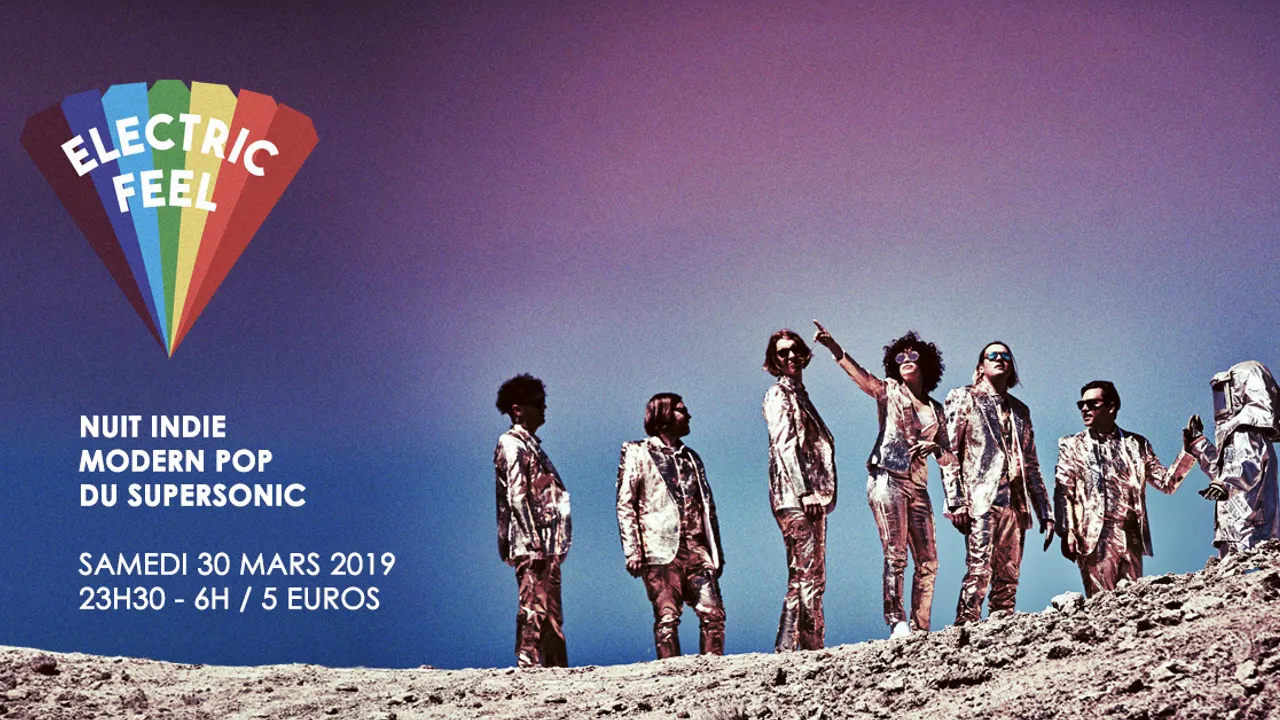 Electric Feel / Nuit Indie & Modern Pop du Supersonic