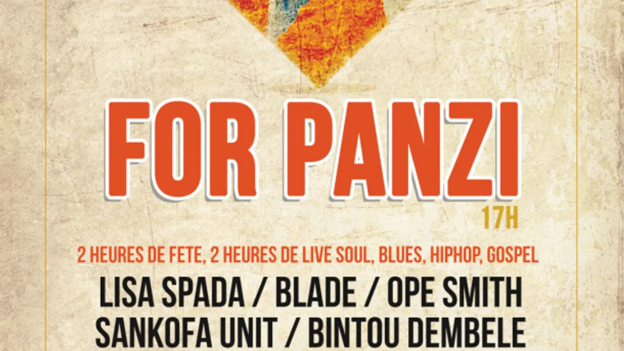 LOVE FOR PANZI CONCERT DE SOUTIEN A LA PANZI FOUNDATION (RDC)