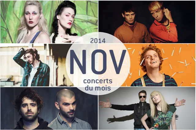 Les concerts en novembre pour lutter contre le blues de l'automne