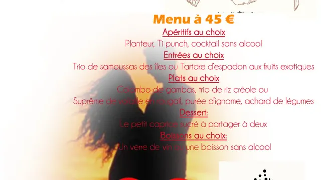 Saint Valentin au Caffé Créole