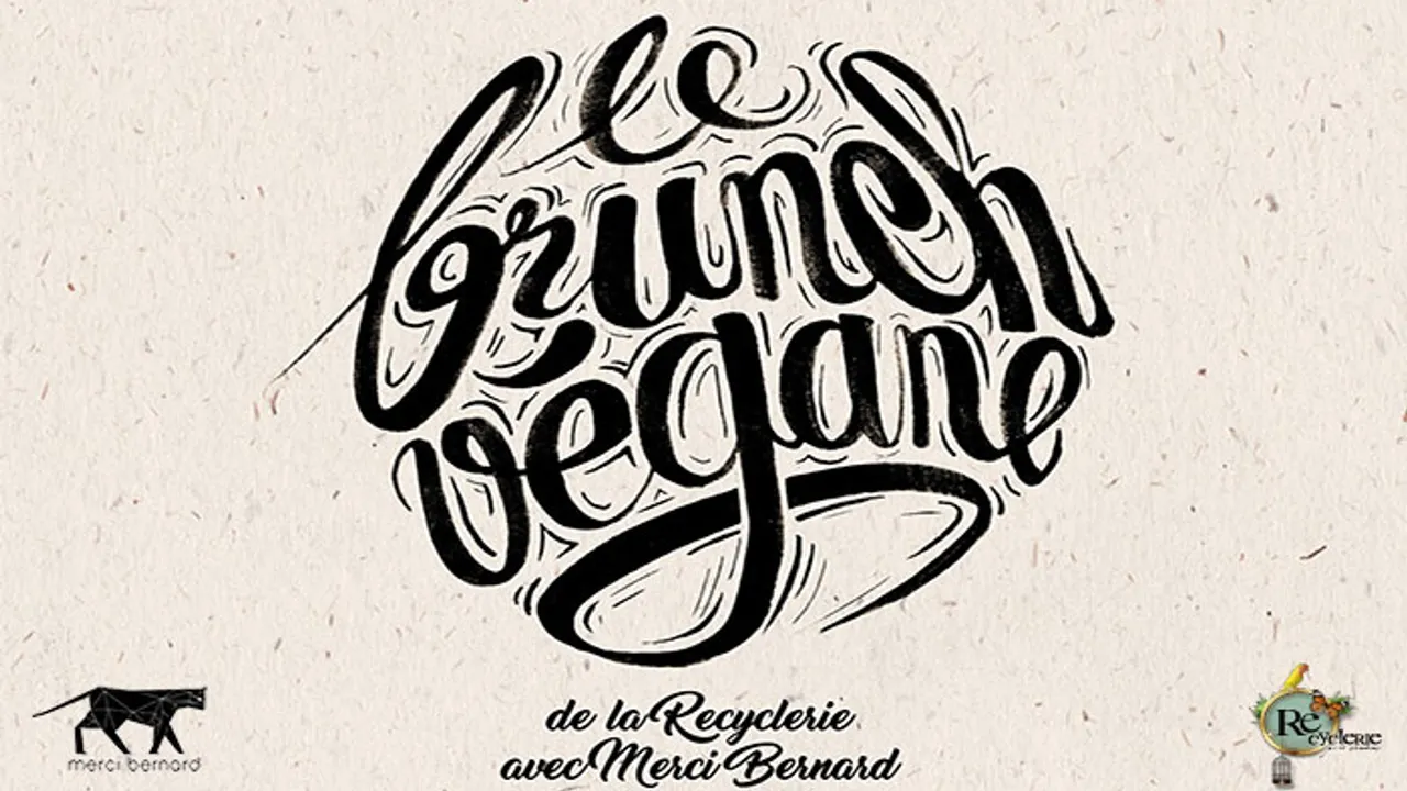 Le brunch végane de la REcyclerie avec Merci Bernard