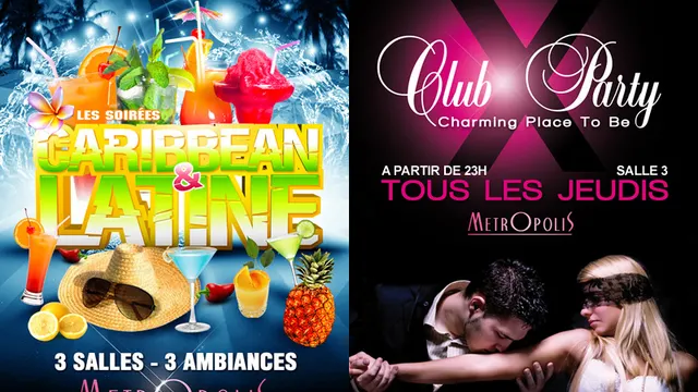 CARIBBEAN & LATINE VS. CLUB X PARTY