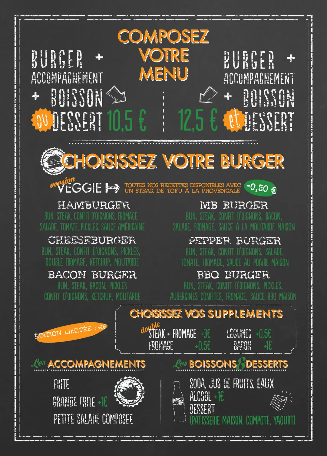 Bioburger Victoire Restaurant Paris