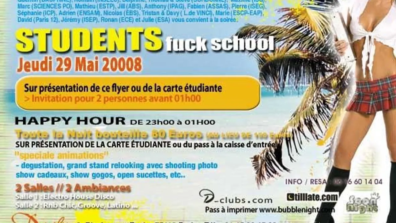 Students Fuck School spéciale animations