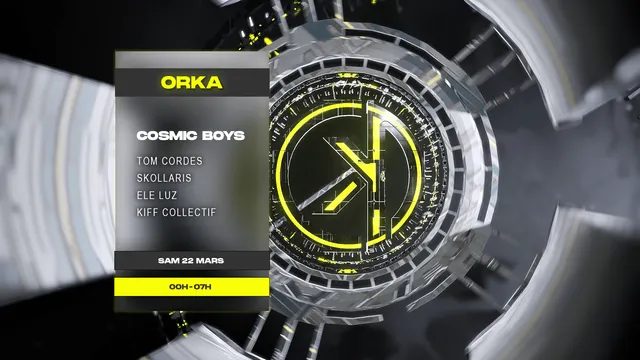 ORKA x COSMIC BOYS / Tom Cordes / Ele Luz / Skollaris