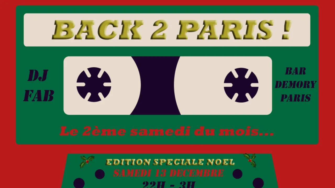Back 2 Paris Edition Spéciale Noel