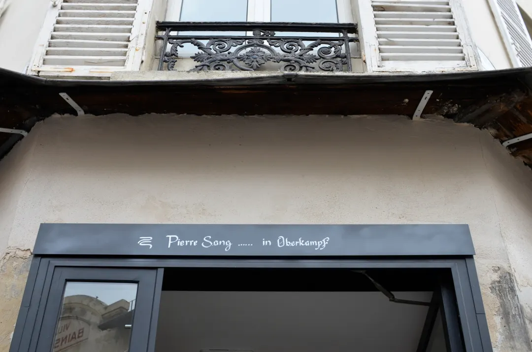 Pierre Sang in Oberkampf Restaurant Paris