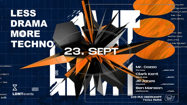 LESS DRAMA MORE TECHNO #41