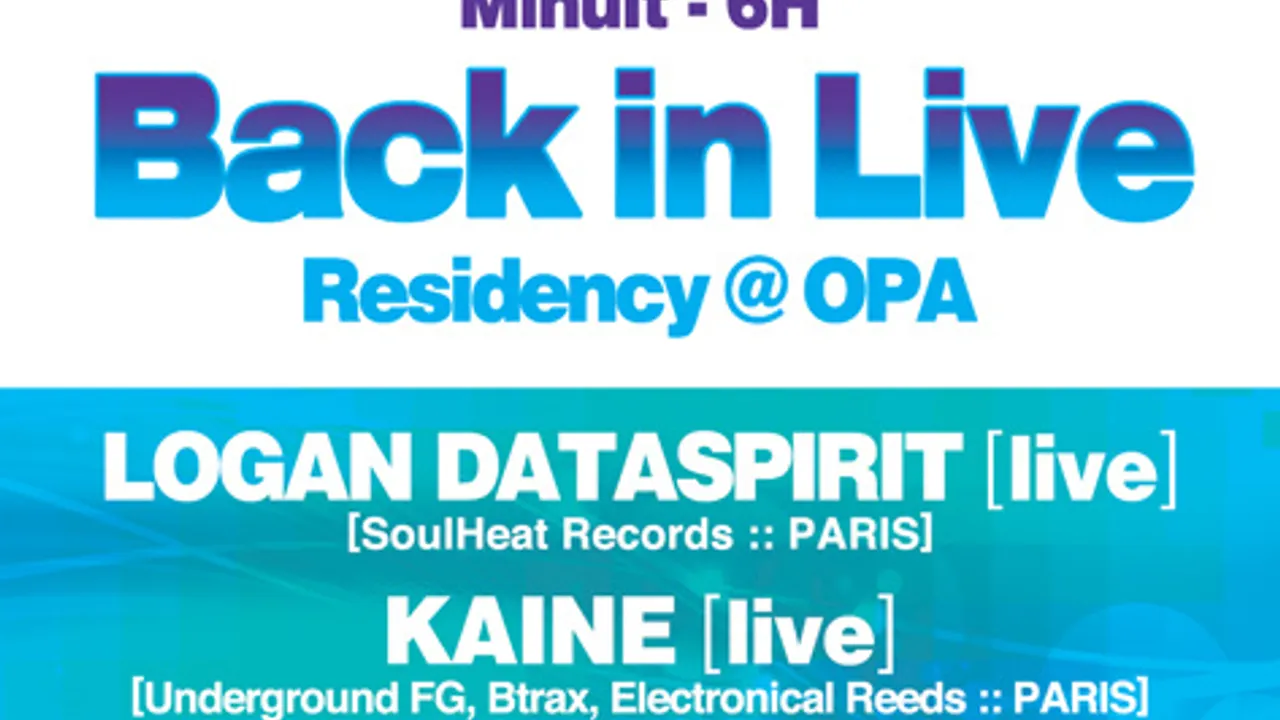 Back in Live Residency