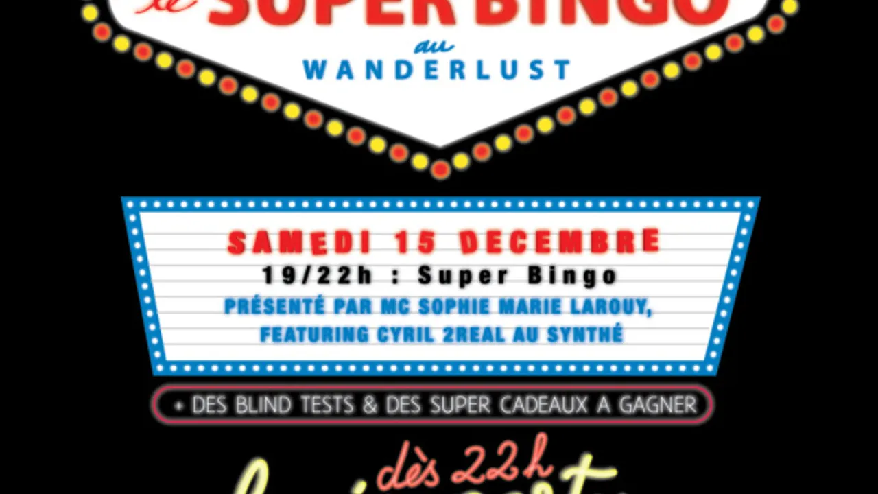 le SuperBingo du Wanderlust