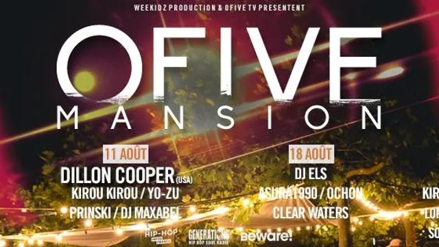 OFIVE Mansion w/ Dillon Cooper - Café Barge