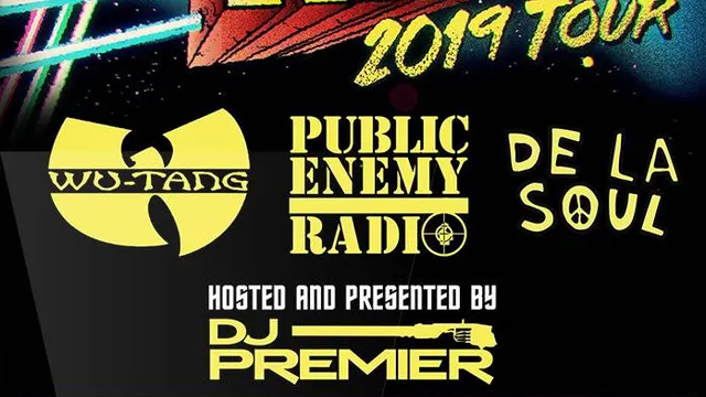 Gods of Rap Tour : Wu-Tang Clan + Public Enemy + De La Soul