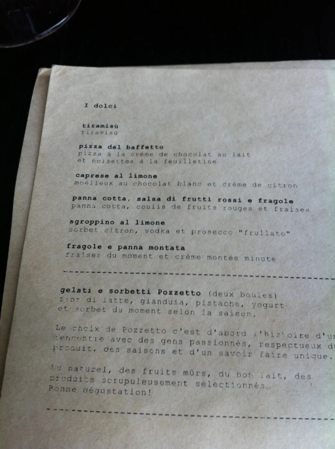 Grazie Restaurant Bar Paris