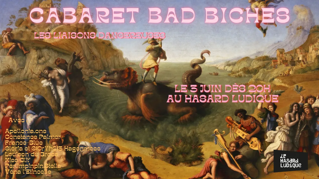 CABARET BAD BICHES : LES LIAISONS DANGEREUSES | Le Hasard Ludique