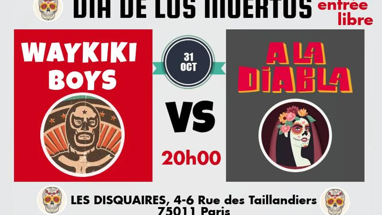 El Día De Los Muertos X Les Disquaires