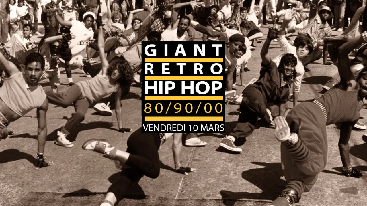 Retro Hip Hop géante: Spéciale années 80, 90, 00