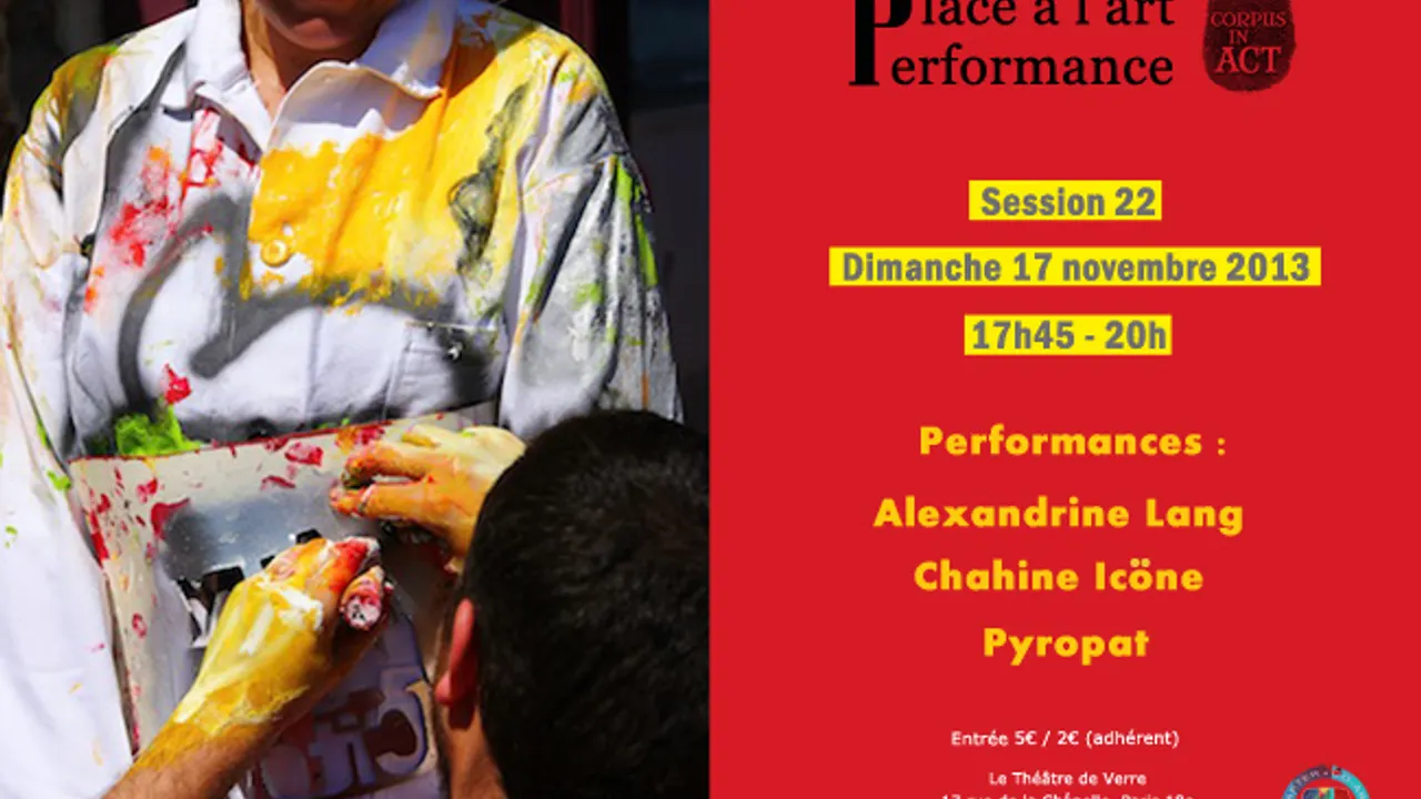 Place à l’art performance, session 22