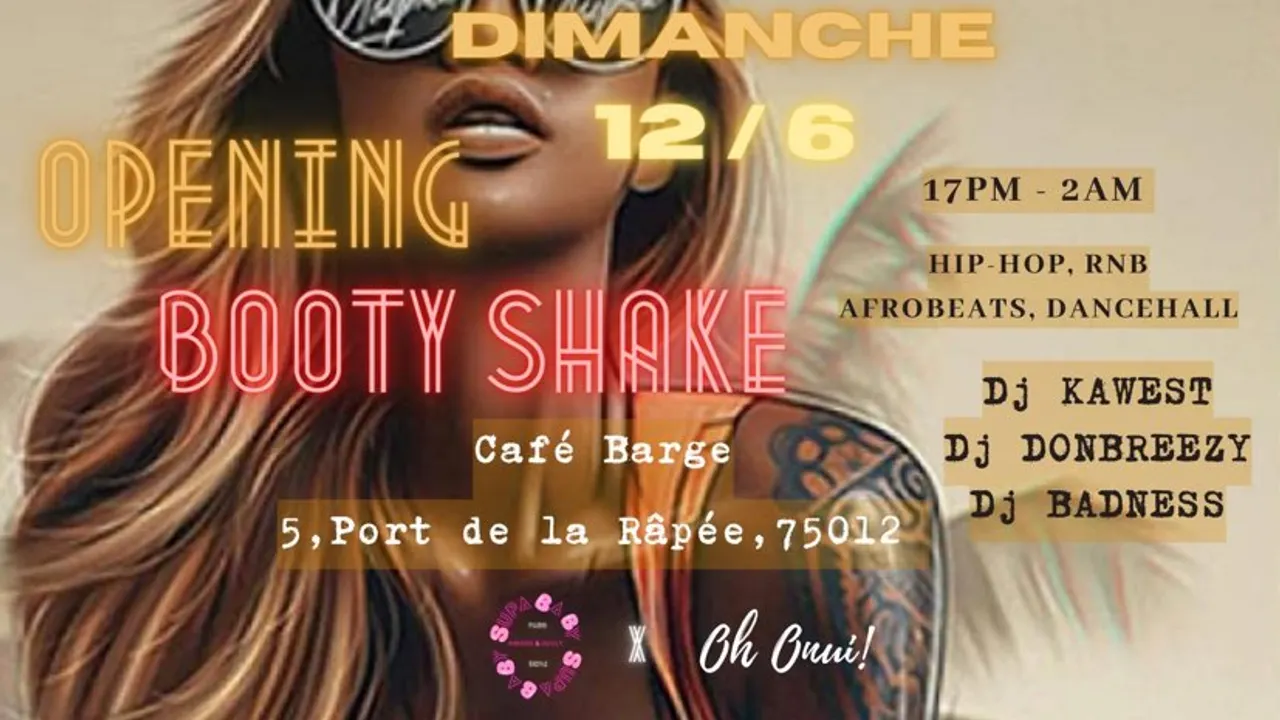 BOOTY SHAKE ! Dancehall Afro Hip-Hop & RnB Party !