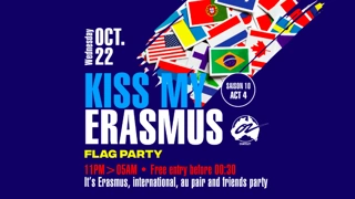 Kiss my Erasmus @ Café OZ