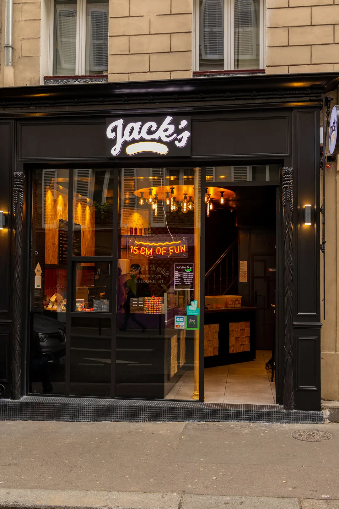 Jack's Hot Dogs Restaurant Paris