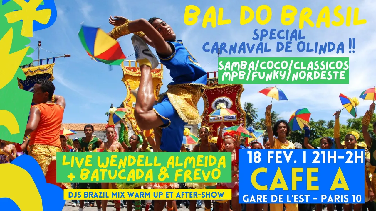 Bal do Brasil spécial Carnaval de Olinda !