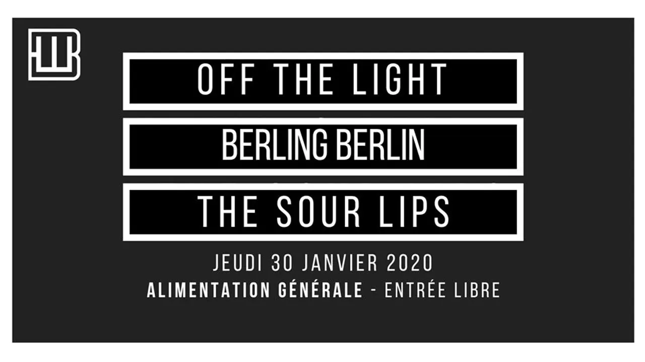 Off The Light x Berling Berlin x The Sour Lips // L 'ALG