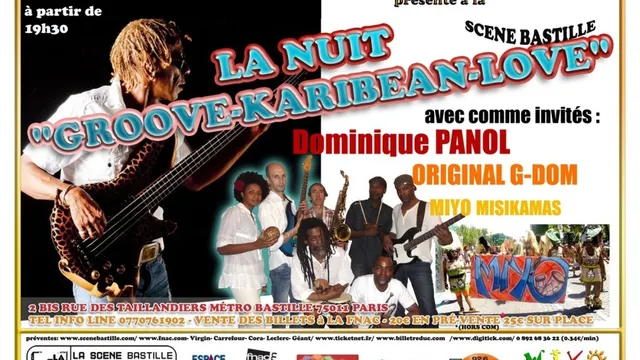 La nuit Groove-Karibean-Love
