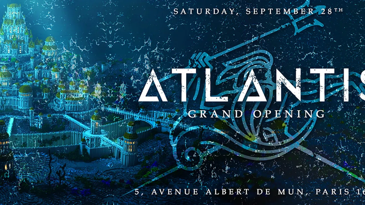 ATLANTIS / BIG OPENING / LA CITE PERDUE AQUATIQUE / GRATUIT avec INVITATION A TELECHARGER