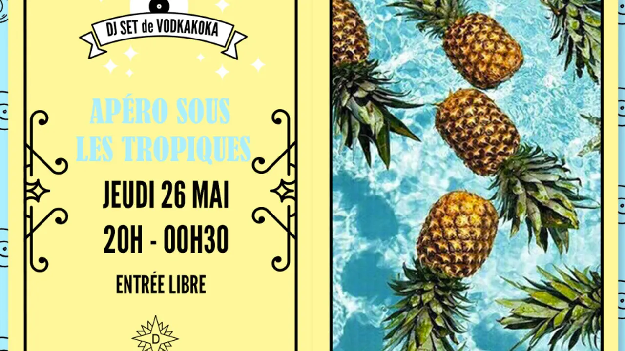 Apéro sous les Tropiques