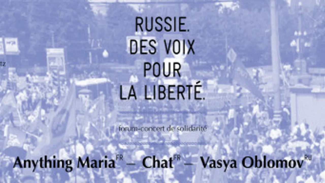 Forum-concert Russie - des voix pour la liberté