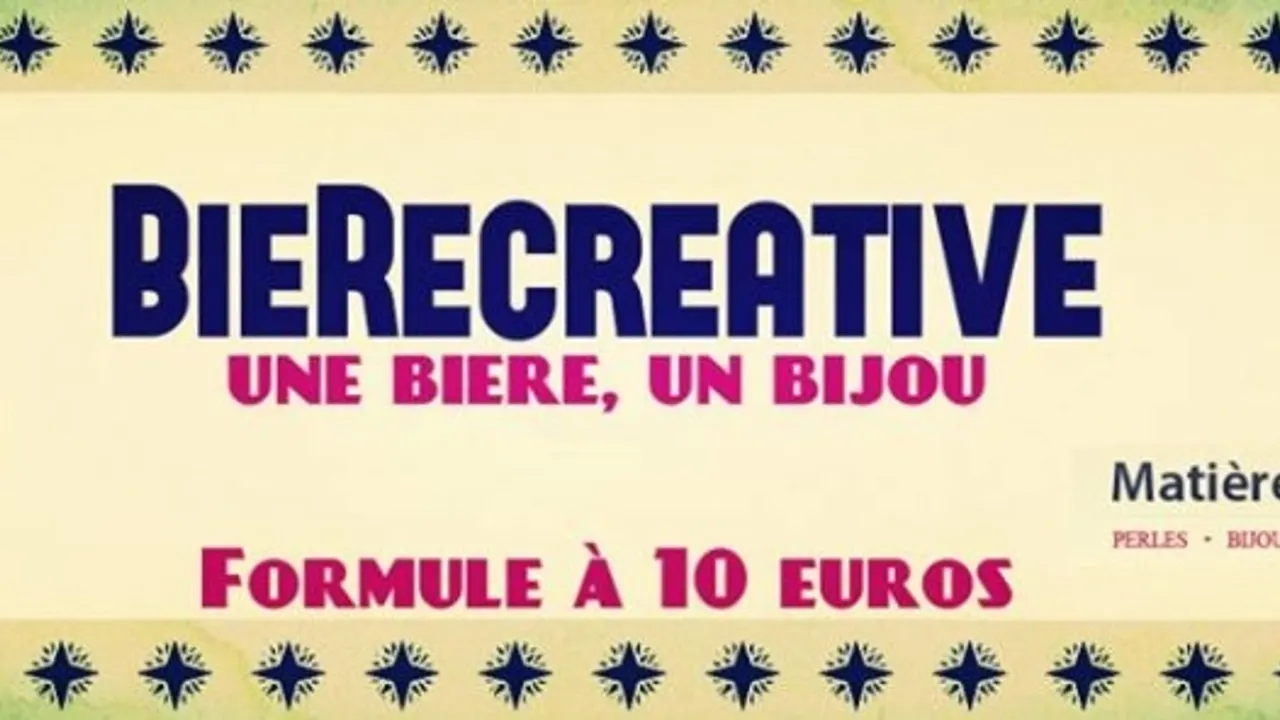BieRecreative: une bière, un bijou
