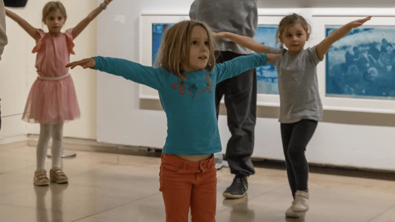 Visite dansée en famille