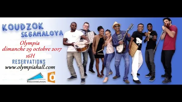 PARIS BOUGE AVEC L ILE DE LA REUNION A L OLYMPIA