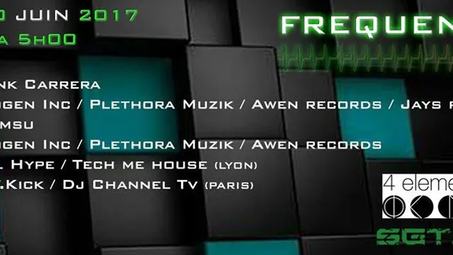 frequencies @ 4 elements