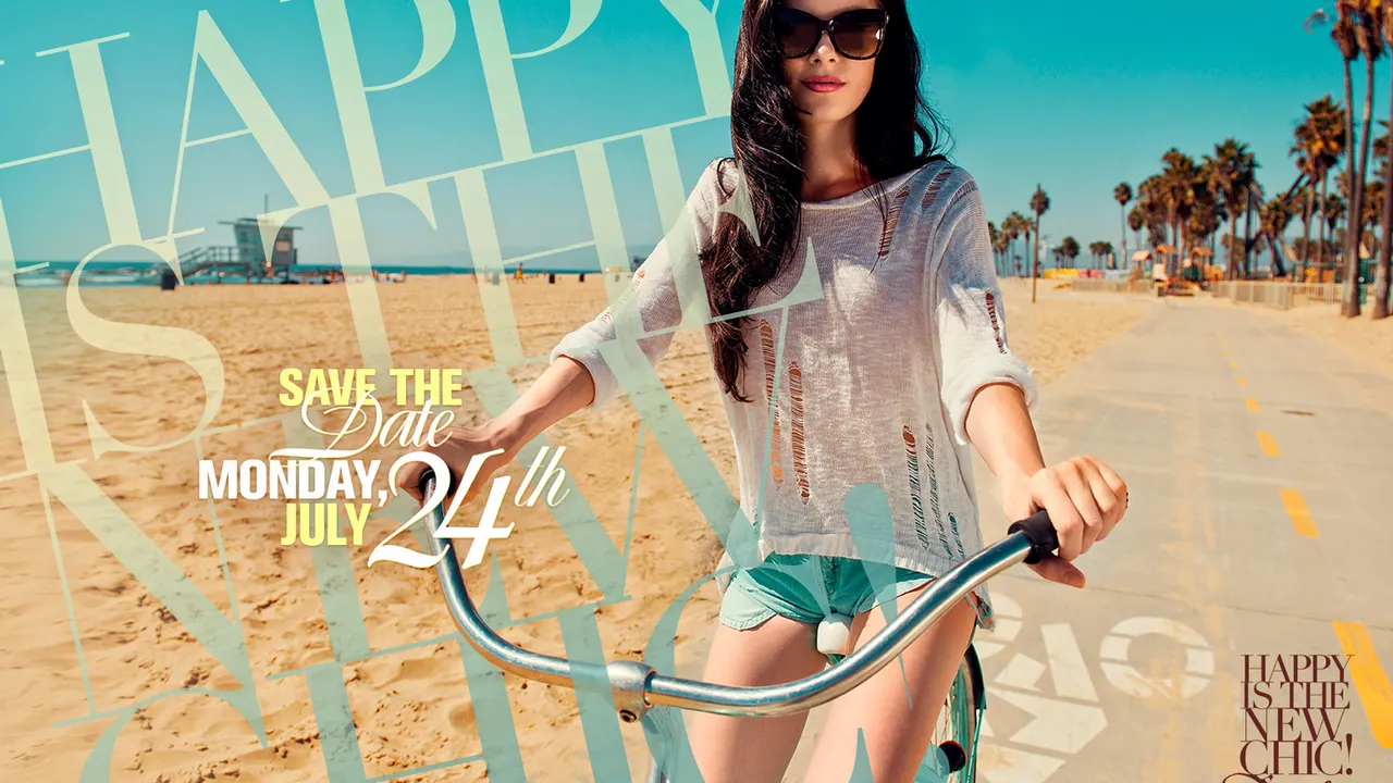 HAPPY IS THE NEW CHIC