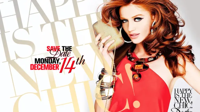 HAPPY IS THE NEW CHIC