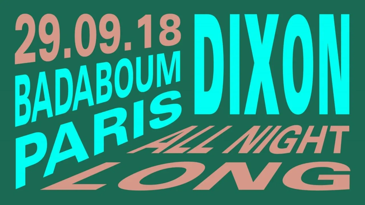 Dixon All Night Long - Paris
