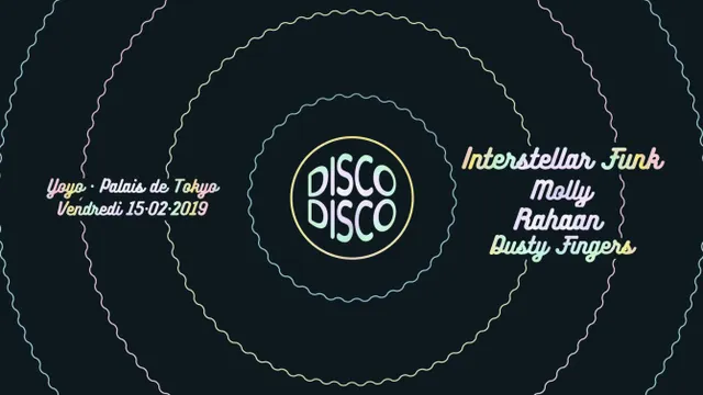 Disco Disco ✦ Interstellar Funk · Molly · Rahaan · Dusty Fingers