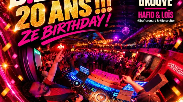 2006- 2026 HAPPY BIRTHDAY BIZZ’ART !! feat SOCIAL GROOVE