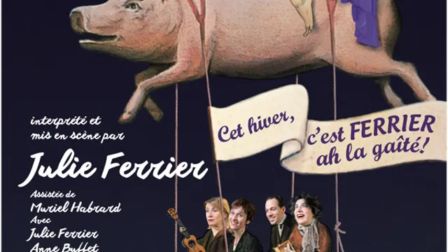 Julie Ferrier dans Cet hiver c'est ferrier ah la gaîté !