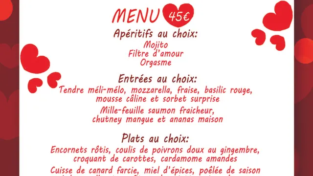 Soirée St-Valentin Dimanche 14 février au Cuba Compagnie restaurant Paris Bastille