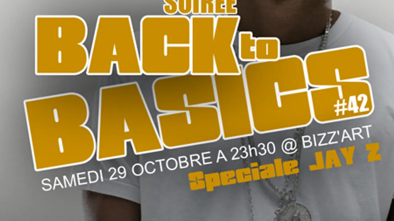 Soirée Back to Basics spéciale JAY Z