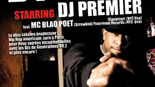 MUSIC BY GENERATIONS avec DJ PREMIER