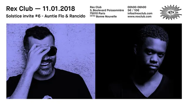 Solstice Invite: Auntie FLO & Rancido