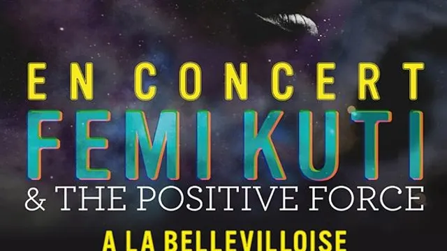 Femi Kuti & The Positive Force à la Bellevilloise